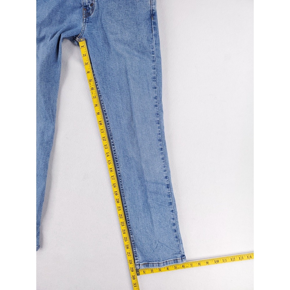 Levis 511 Jeans Mens 29x30 Slim Tapered Stretch Denim Pants Low Rise Stone Wash - Picture 15 of 16